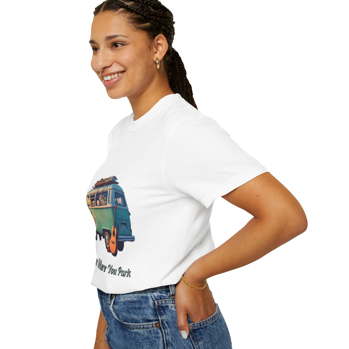 Vintage Camper T-shirt, Bohemian Style Tee