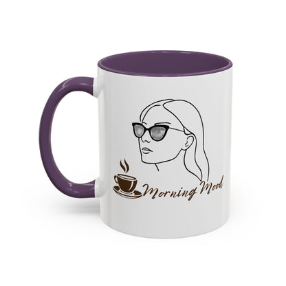 Morning mood with a Chic Coffee Mug with Whimsical Design