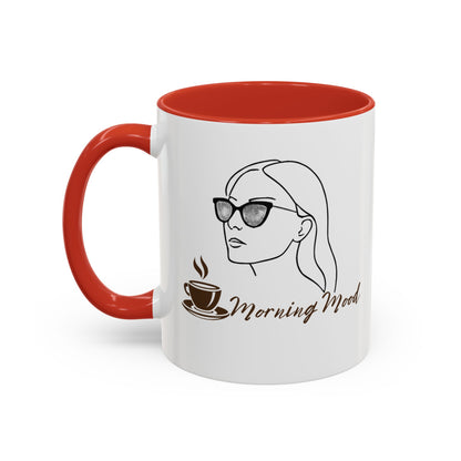 Morning mood with a Chic Coffee Mug with Whimsical Design
