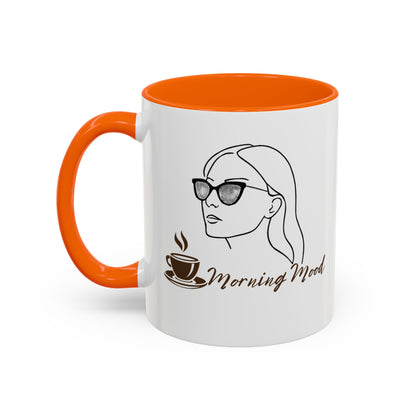 Morning mood with a Chic Coffee Mug with Whimsical Design
