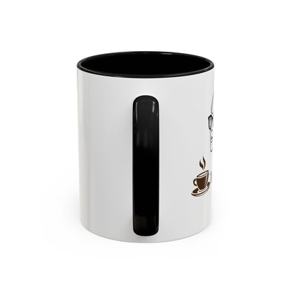 Morning mood with a Chic Coffee Mug with Whimsical Design