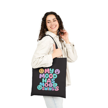 Mood Swings Cotton Canvas Tote Bag