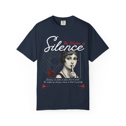 The Wisdom of Silence T-Shirt – Soft Unisex Tee for Women
